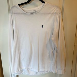 Polo Ralph Lauren Men’s White Long Sleeve Tee XL